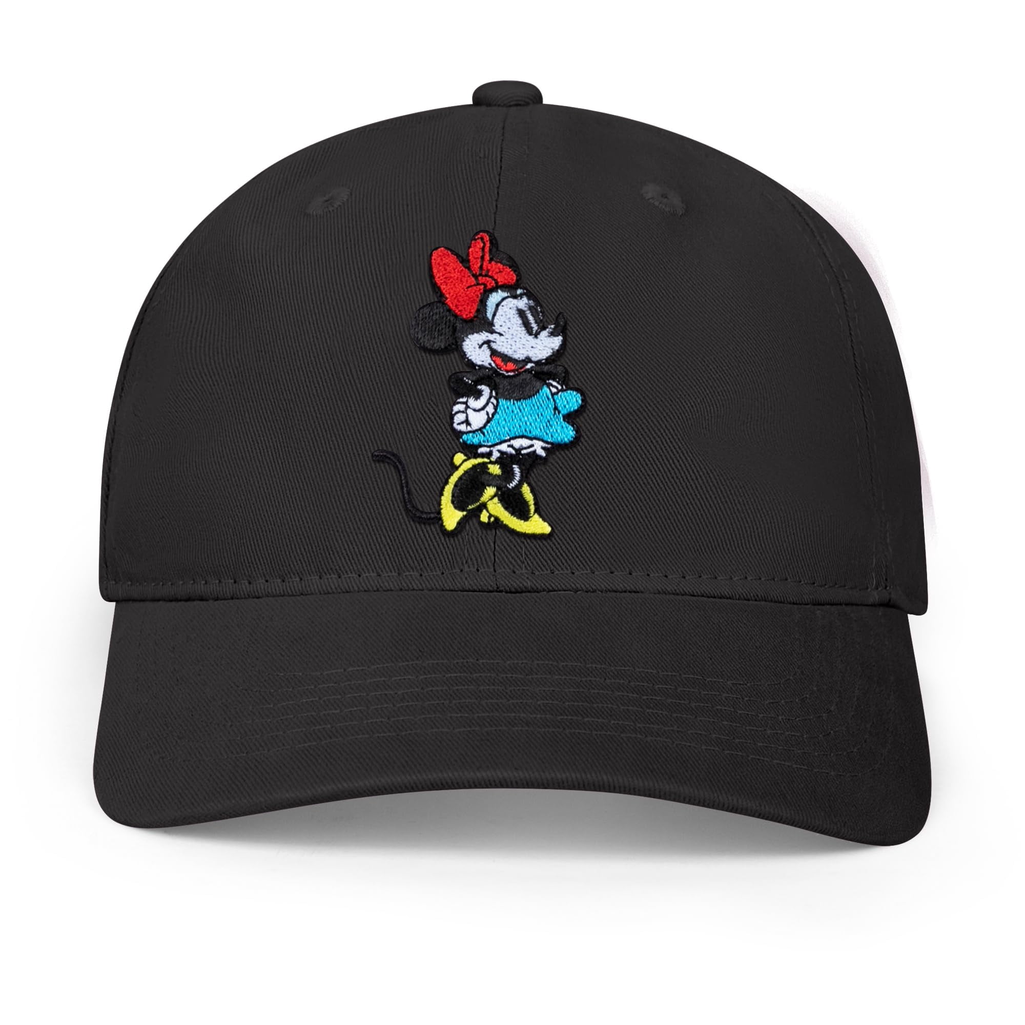 Gorra De Béisbol Disney Minnie Mouse Negra Para Adultos