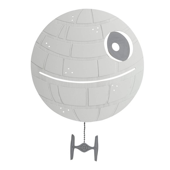 Decoración de pared Lambs & Ivy Star Wars Signature LED Death Star