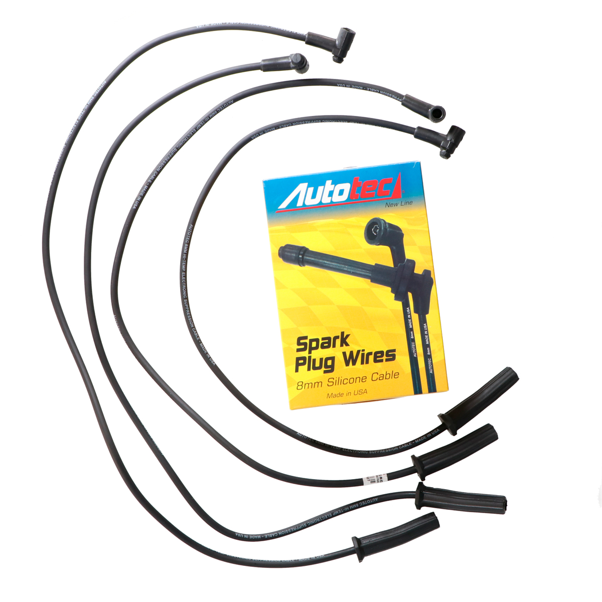 Autotec - Cables De Bujia Chevrolet Cavalier 2.2 8 Val Ln2 90/02