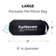 thumbnail image 4 of Cama Para Perros De Viaje Al Aire Libre Trail Pup Para Perros Grandes, 4 of 9