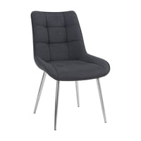 Habita2 Chile - Silla Merichair Tapizado Silver Grafito