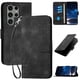 thumbnail image 1 of Funda Flip Premium Fibra de Carbono para Samsung Galaxy S23 Ultra con Soporte y Cierre Negro, 1 of 6