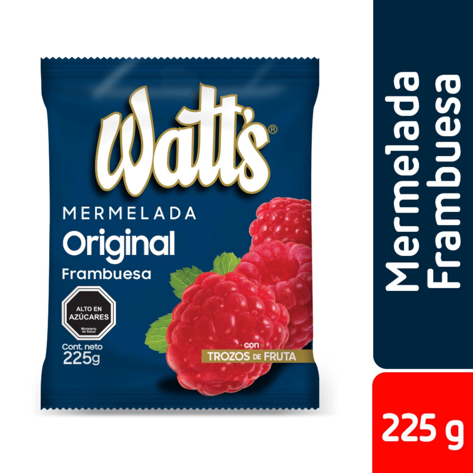 Mermelada Frambuesa 225 g Watts
