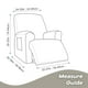 thumbnail image 5 of Funda elástica para sillón reclinable, cobertura total, color liso, repuesto para sofá, 5 of 5