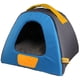 thumbnail image 1 of Cama Perros y Gatos tipo Igloo M gris con azul Gigwi, 1 of 2