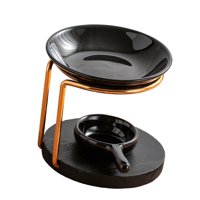 Magideal - Quemador De Aceite, Portavelas, Decoración Del Hogar, Horno Difusor De Aroma, Calentador De Aceite, Quemador De Cera Fundida Para Cafetería, Yoga Tipo B