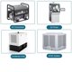 thumbnail image 5 of Paquete de 4 amortiguadores para compresores de aire o equipos Ftzynqur, 5 of 7