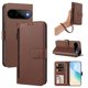thumbnail image 1 of Funda con Billetera para [Google Pixel 11] con Bolsillo Zipper y Tarjetero Marrón, 1 of 6
