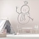 thumbnail image 2 of Decomural Christmas Snowman Festive Xmas WS-34400, 2 of 2