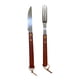 thumbnail image 3 of Set 2 cuchillo parrillero y tenedor para barbacoa, 3 of 4