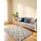 thumbnail image 4 of Alfombra 150x200 Cm Texturizada Con Diseno F4, 4 of 4