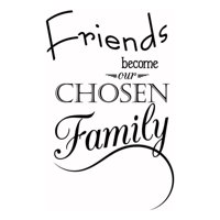 Rienda Libre Graphics - Decomural Chosen Family Friends Ws-43913