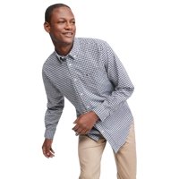 Camisa Tommy Hilfiger De Manga Larga Casual Con Botones Azul Marino 3Xl