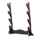 thumbnail image 3 of Samurai Sword Holder Stand Madera Terciopelo Acolchado Exquisitos Accesorios Durables 4 Niveles, 3 of 5
