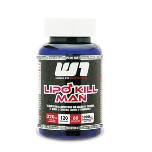 Winkler Nutrition - Lipo Kill Man Termogénico 120 Cápsulas