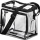thumbnail image 1 of Bolsa transparente con correa ajustable, compartimento de almacenamiento frontal y bolsillos de malla - ver a través de bolsas de almuerzo transparentes con cremallera para el trabajo, la es, 1 of 3