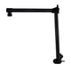 thumbnail image 4 of Extensión de ducha para baño, brazo extensor de cabezal de 18'', altura ajustable, fácil de montar, accesorio de actualización, brazo de ducha Negro mate, 4 of 5