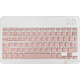 thumbnail image 1 of Kit teclado mouse mini inalámbrico bluetooth rosa, 1 of 3