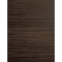 Genérico - Set De Repisas Modelo T Marrón Oscuro