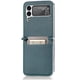 thumbnail image 1 of Carcasa Cuero Tpu Verde Compatible Samsung Z Flip 3 + Lámina, 1 of 3