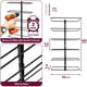 thumbnail image 3 of Portabotellas de pared Sorbus de metal, pack de 2 unidades de 6 botellas, negro, 3 of 7