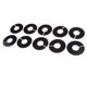 thumbnail image 5 of 10Pack Ropa Rack Size Dividers Armario Colgadores Redondos Dividers Black, 5 of 5