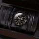 thumbnail image 1 of 3pcs/set Men's Casual Analog Watch And Classic Bracelets Set (1 Watch+2 Bracelets), 1 of 5