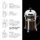 thumbnail image 3 of Cafetera Bodum Chambord French Press de 500 ml con taza de viaje, 3 of 7