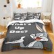 thumbnail image 1 of 3pcs bedding cushion cover Bugs Bunny Bedding set - includes duvet cover and pillowcase polyester fabric, 1 of 1