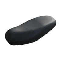 Ioensy - Funda De Asiento De Motocicleta Con Bordes Elásticos Para Scooter De Verano Y Exteriores, Color Negro