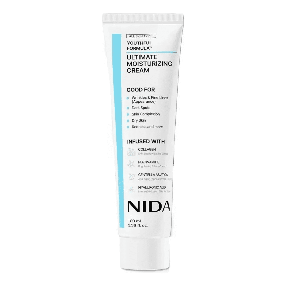 Crema Hidratante Facial Nida Para Cuidado Diario 100ml