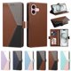 thumbnail image 5 of Funda Cartera Tricolor para iPhone 16 con Ranuras para Tarjetas, Marrón, 5 of 6