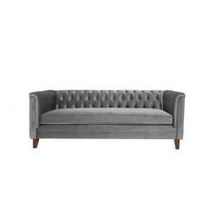 Barra Design - Sofá Victoria 3C Felpa Gris