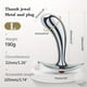 thumbnail image 1 of Metal Thumb Anal Plug Three Sizes Gem Base Design Anal Plug Male Sex, 1 of 3