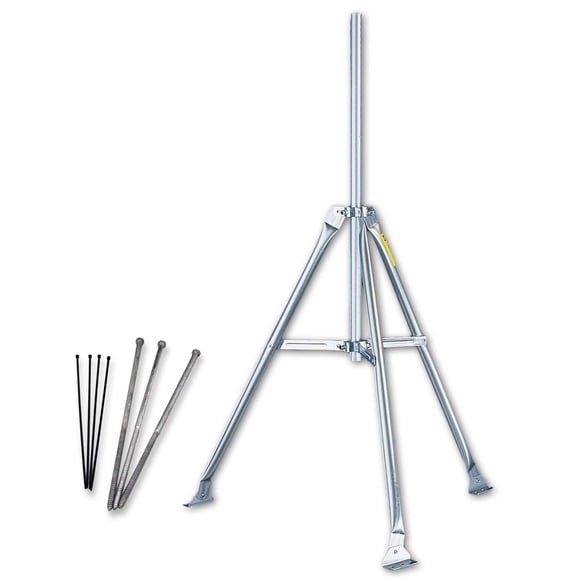 Trípode de montaje Davis Instruments para la ubicación de estaciones meteorológicas