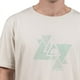 thumbnail image 2 of Polera Manga Corta Beige Triángulos Talla L, 2 of 4