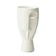 thumbnail image 4 of Moderno Cuerpo Humano Cara Arte Florero Cerámica Arte Planta Maceta Hogar Blanco, 4 of 5