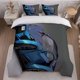 thumbnail image 1 of 3pcs Buga Supercar Picture Themed Bedding Set Including Duvet Cover And Pillowcases. Soft And Comfortable, 1 of 5