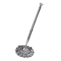 Magideal - Bolígrafo De Boda, Bolígrafo De Firma De Invitados, Bolígrafo De Escritorio De Firma Portátil, Bolígrafo De Invitados De Recepción De Boda Para Negoci Piedra S Plata