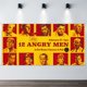thumbnail image 2 of 12 Hombres en Pugna Fondo Temático Pancarta Suministros de Decoración para Fiesta de Cumpleaños, Decoración de Fondo de Fiesta Personalizado,150x90cm, 2 of 6