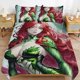 thumbnail image 1 of Poison Ivy Bedding Sets Ultra Soft Skin-Friendly Duvet Cover 3 Piece, Cute Comforter Cover Bed Set for Boys Girls Kids, 1 of 5