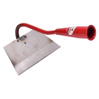 Ioensy - Azada De Jardín, Azada, Herramienta De Mano Para Jardinería, Acero Para Deshierbe, Aflojamiento Del Suelo, Siembra, 20Cm De Ancho, Rojo