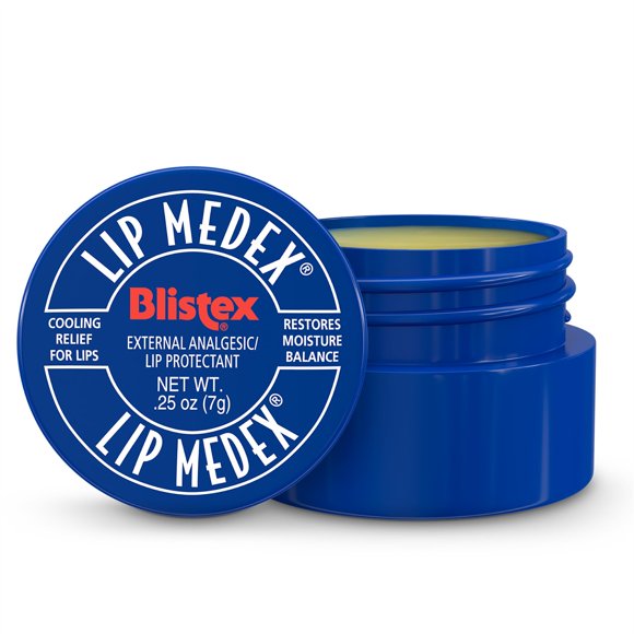 Bálsamo labial Blistex Lip Medex Medication Relief, 7 ml, paquete de 12