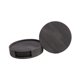thumbnail image 4 of Juego De 6 Posavasos De Cuero Para Bebidas De 4 Pulgadas, Para Encimera De Jardín, Color Gris Oscuro, 4 of 5