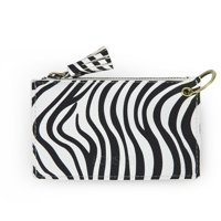 Ecosusi - Llavero De Pulsera Para Mujer Con Borla Y Lazo- Zebra