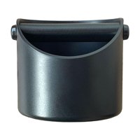 Magideal - Caja Para Moler Café, Caja Para Moler Café Expreso, Contenedor Para Moler Café Con Base Antideslizante Para Cocina, Cafetería, Oficina De Café Expreso Negro