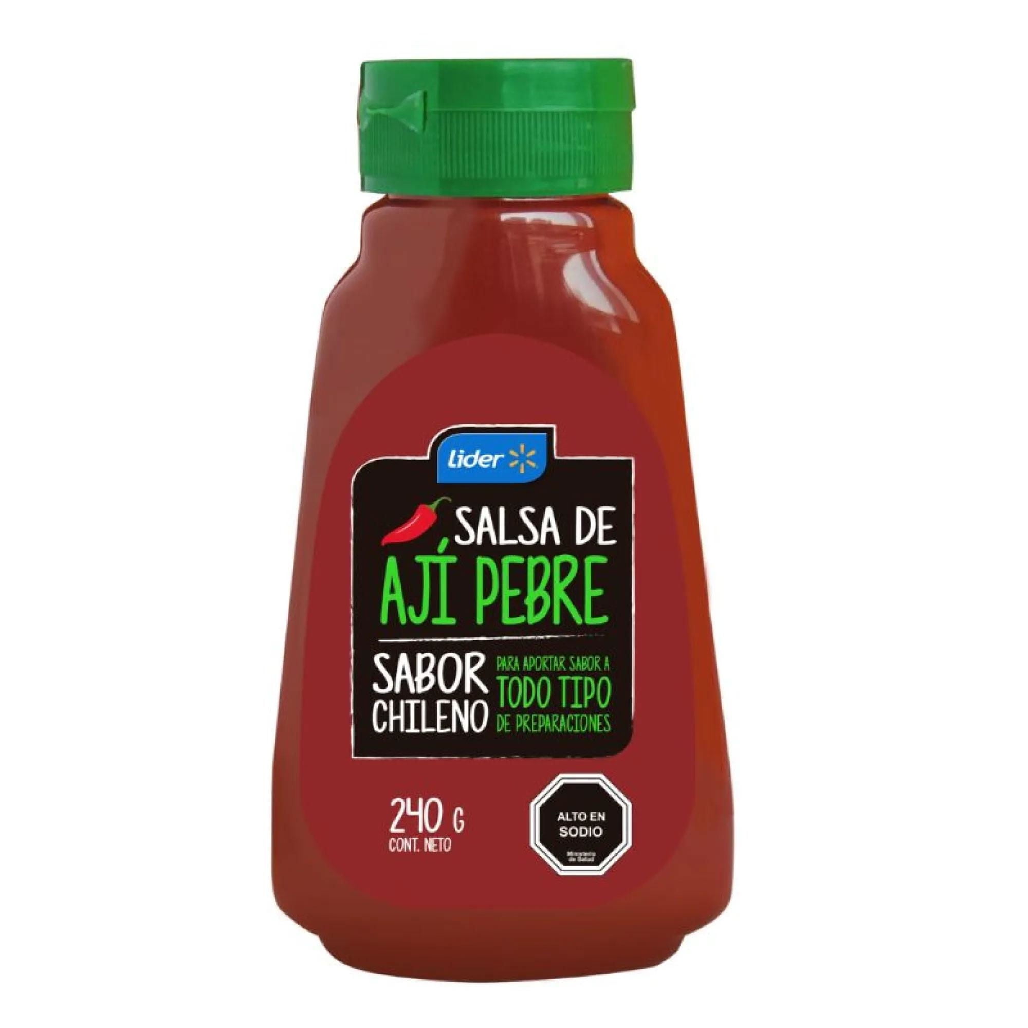 Ají Pebre Squeeze 240 g Lider