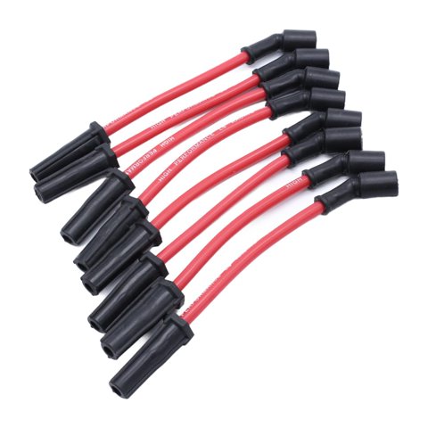 Ioensy - 8 Cables De Encendido De Bujías Térmicas De 10,5 Mm Para Lsx, Ls1, Ls2, Ls3, Ls6 Y Ls7