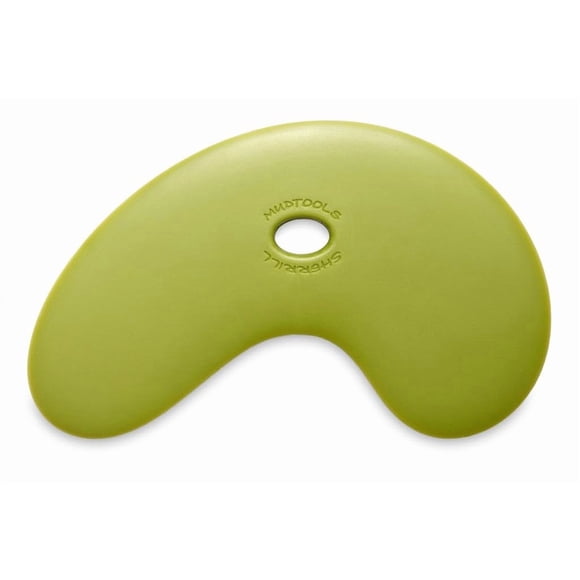 Herramienta para Esculpir MudTools Raspador Grande de Polímero Verde
