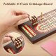 thumbnail image 5 of Set de tablero de Cribbage ESENHARBER plegable de 4 pistas, 5 of 6